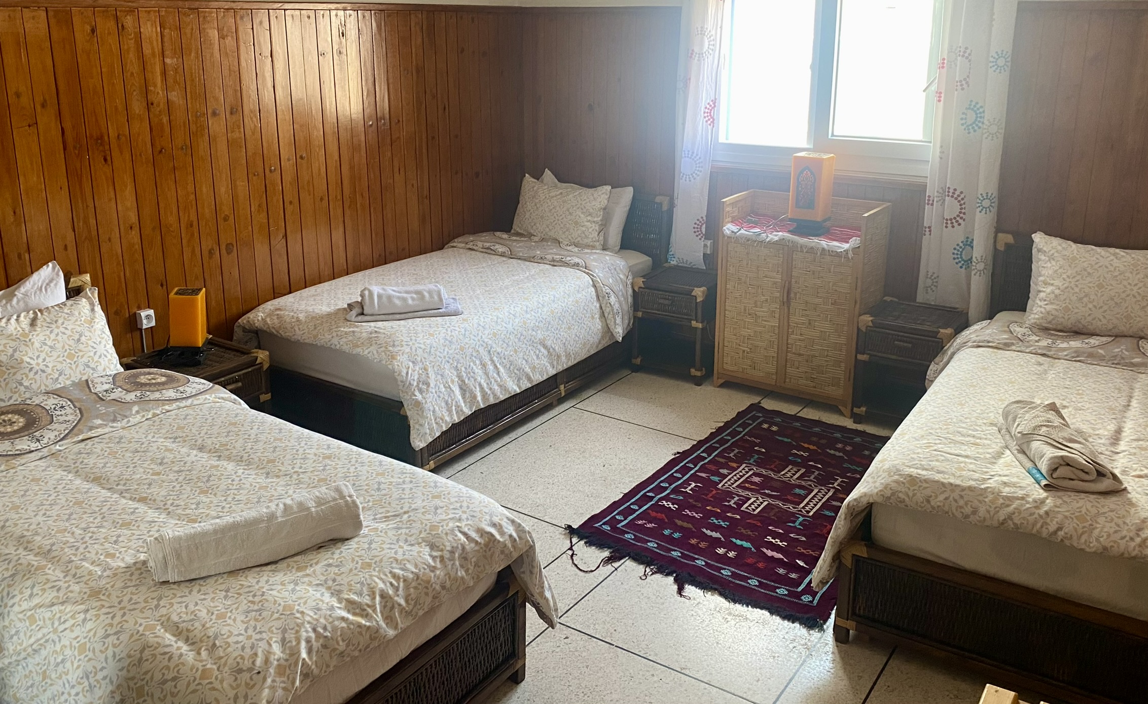 Double Room Five Single Beds