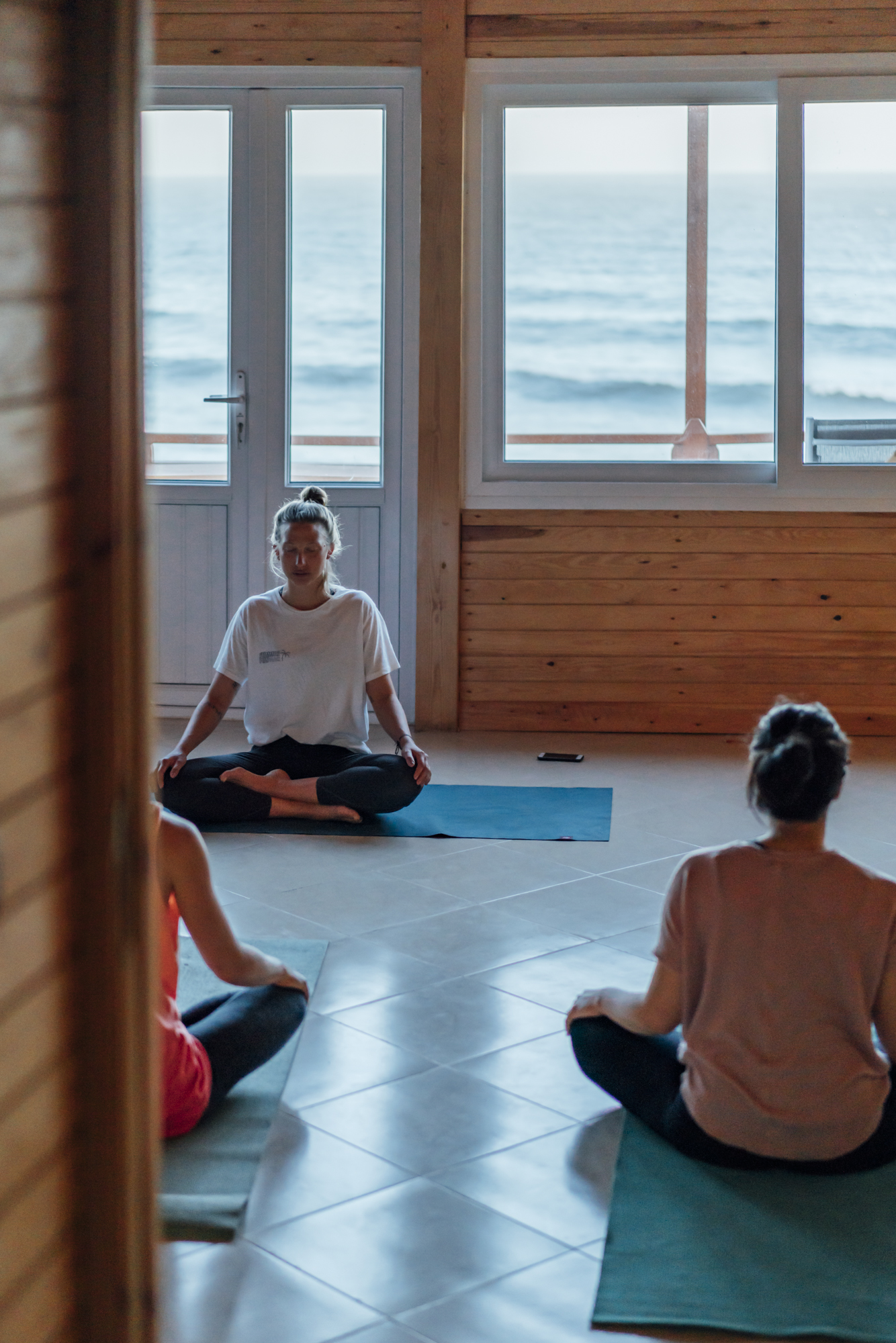 Yoga session